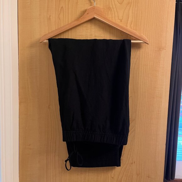 H&M Linen Blend Drawstring Trouser Pants- - Picture 4 of 5